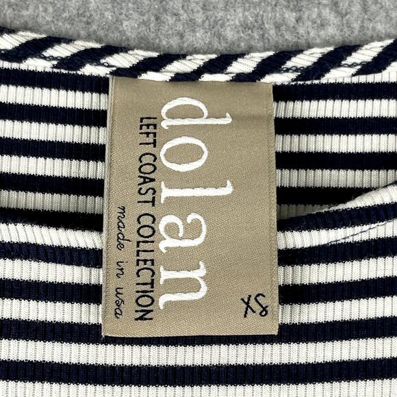 Anthropologie Dolan Shift Dress Womens XS Striped Jersey Stretch Costal Casual - Picture 8 of 16